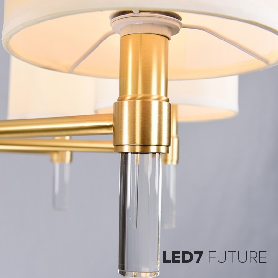 Loft Industry Modern - Crystall Bush Chandelier